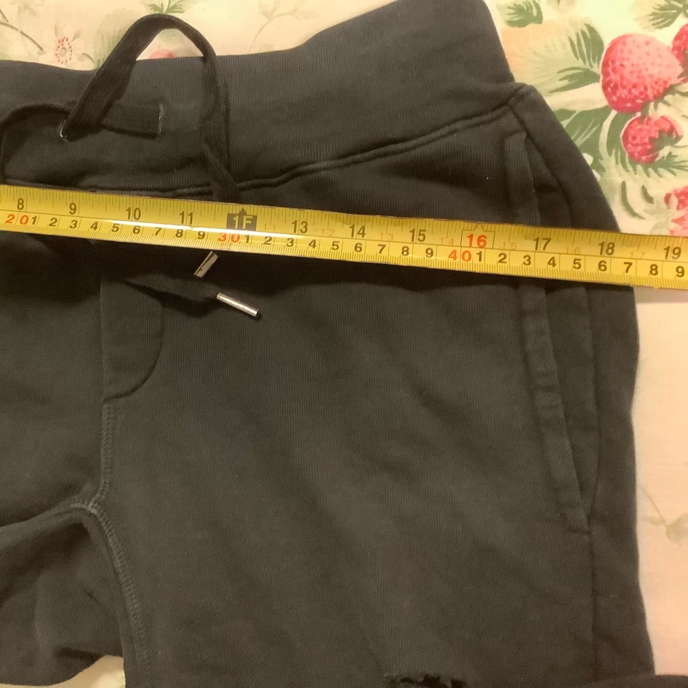 NSF Sayde Distressed Sweatpants Joggers 28 x 26 Hoodie Sweatsuit - Picture 11 of 14